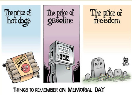 Memorial Day prices comic